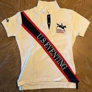 (Vintage) - U.S. Eventing Polo - Size S